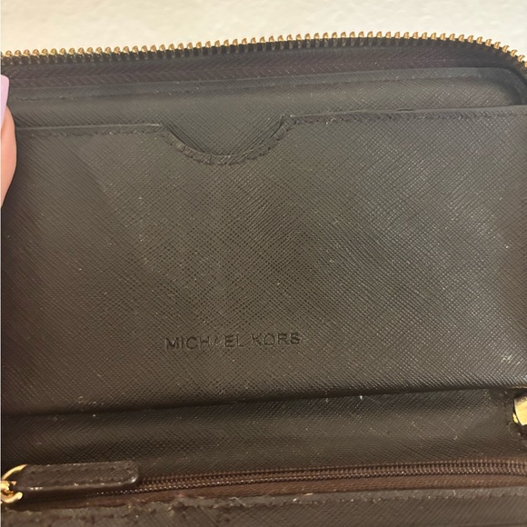 Michael Kors Brown Wristlet Wallet - Picture 9 of 12